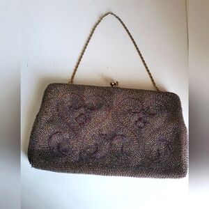 Walborg Beaded Vintage Hand  Clutch Bag